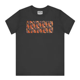 Unique Graphic Print Casual Black T-shirt product type